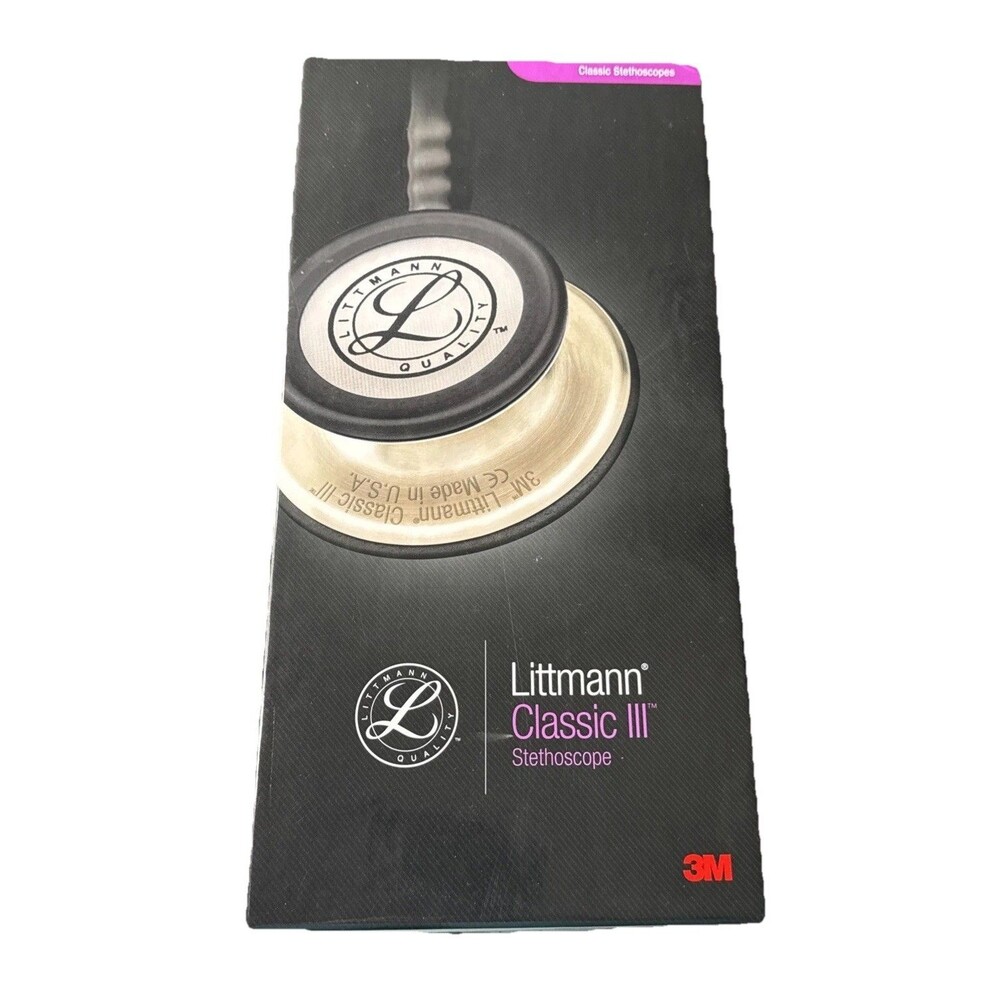 Littmann Classic III Stethoscope - 5623 CARIBBEAN BLUE Has "Amanda" Inscription